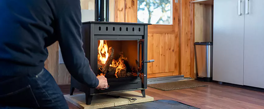 Open Hearth Wood Fireplace Installation in Chickasha, OK