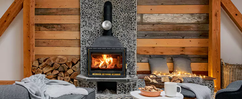 Thelin Hearth Products Direct Vent Gas Stove Fireplace Inspection in Chickasha, Oklahoma